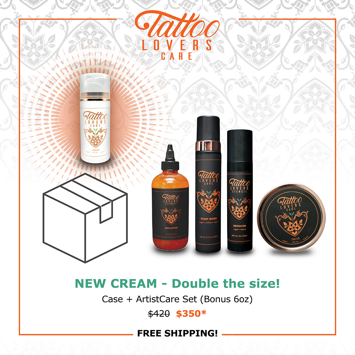 Black Friday Special - New Cream Case + ArtistCare