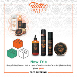 Black Friday Special - Lovers Trio (Soap, Salve, and Cream)